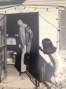 Mom and I and the capilla